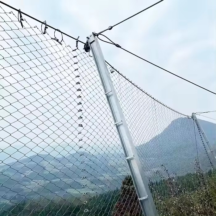 Passive Protective Net-Steel Wire Rope Net