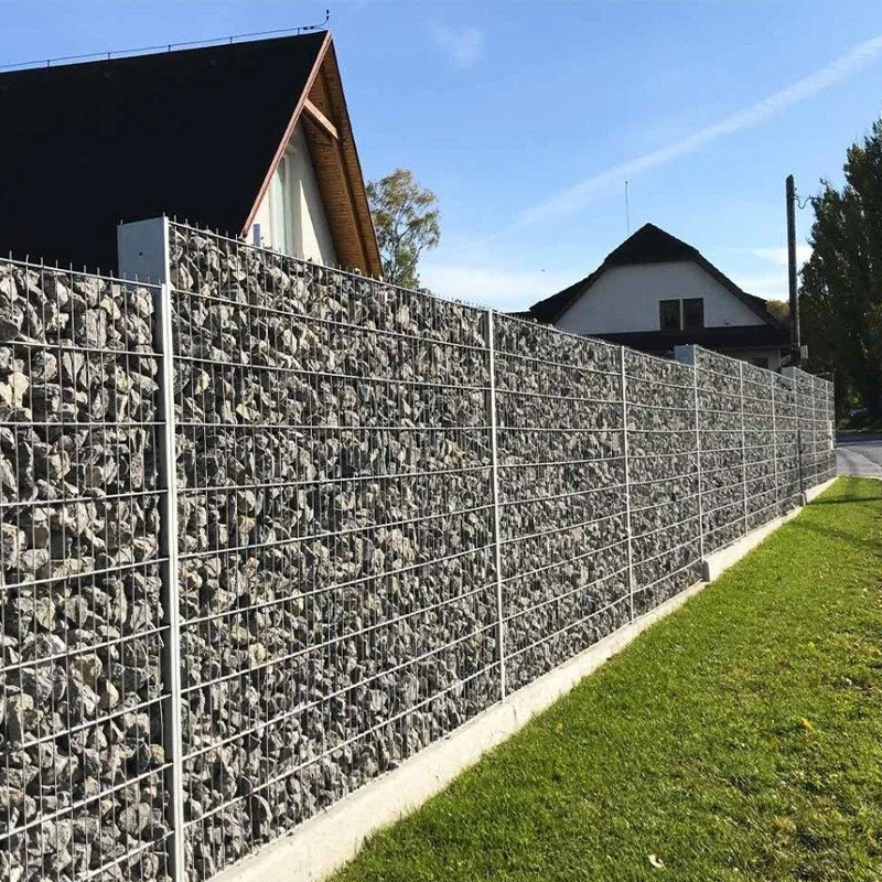 Metal Gabion Fence