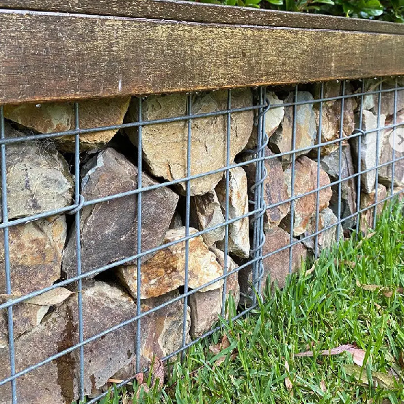 Metal Gabion Fence
